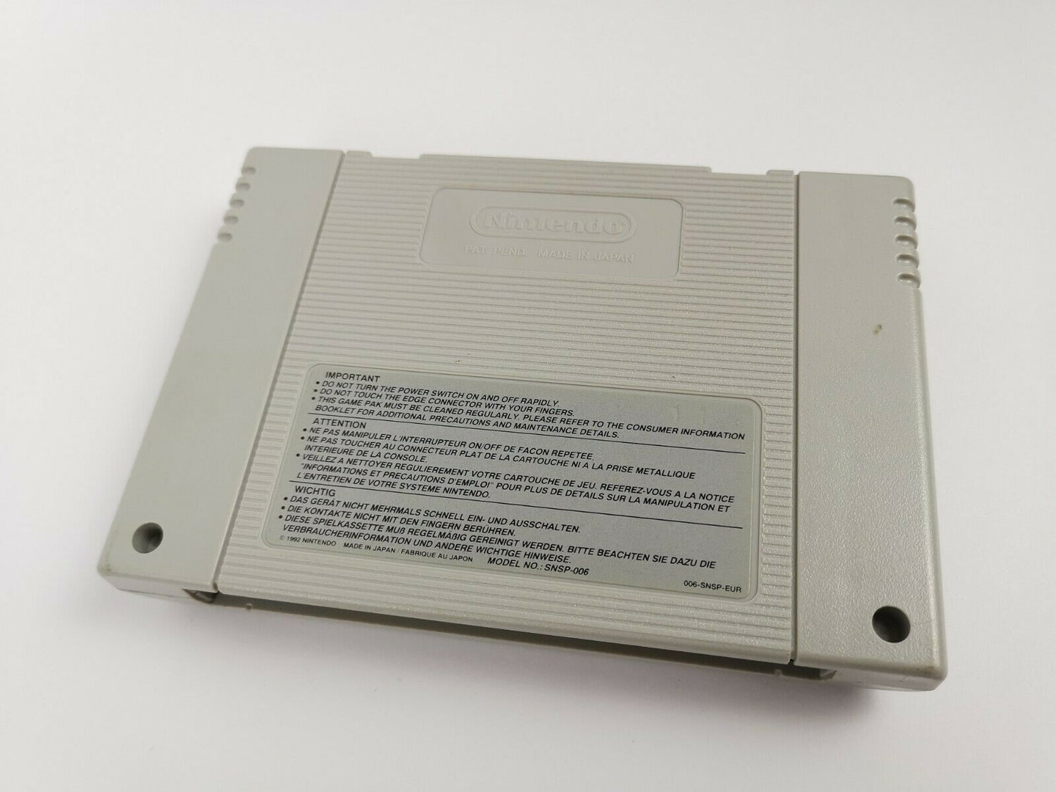 Super Nintendo Spiel 