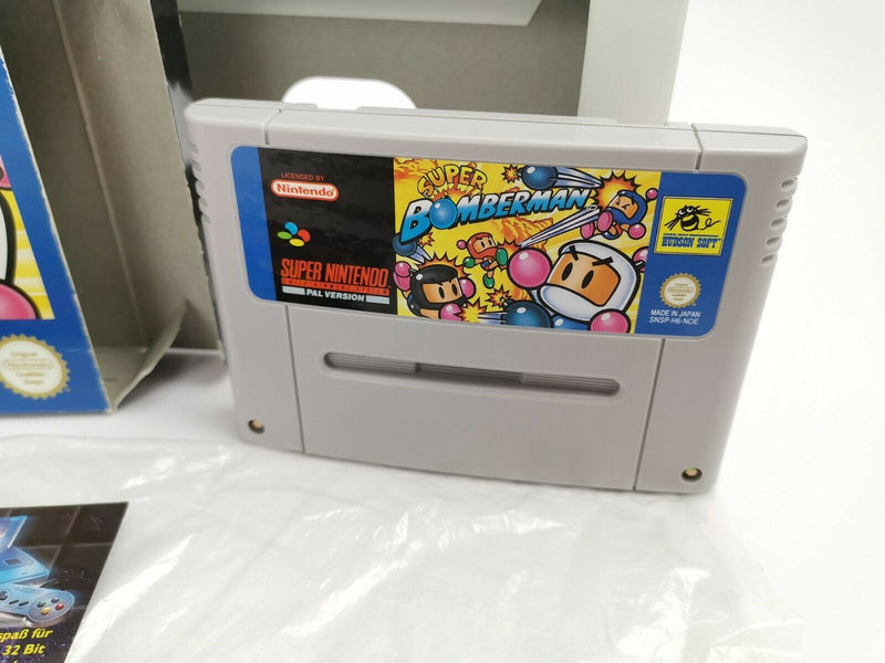 Super Nintendo Spiel " Super Bomberman " Snes | Ovp | Pal | CIB |