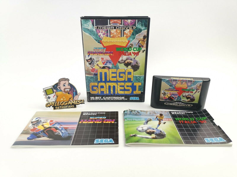 Sega Mega Drive game "Mega Games I 1" original packaging | Pal | M.D