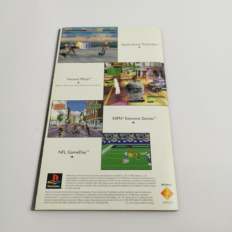 Sony Playstation 1 Game "Warhawk" Ps1 PsX | Original packaging long box | NTSC-U/C USA