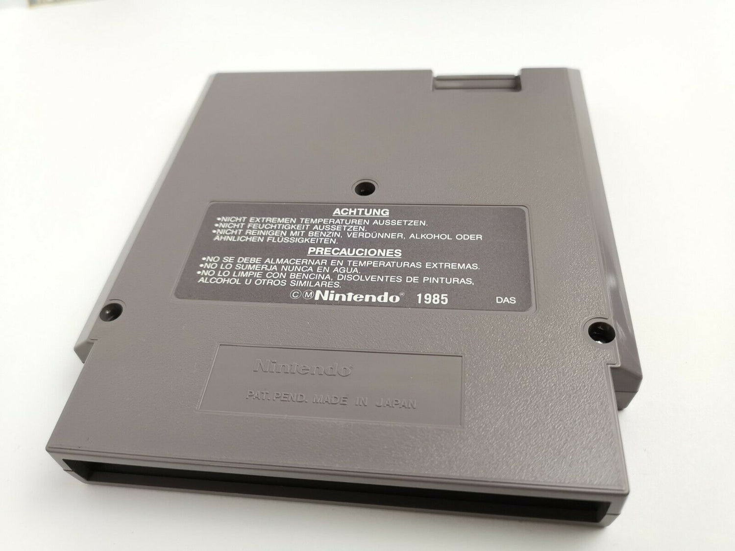 Nintendo Entertainment System Spiel 