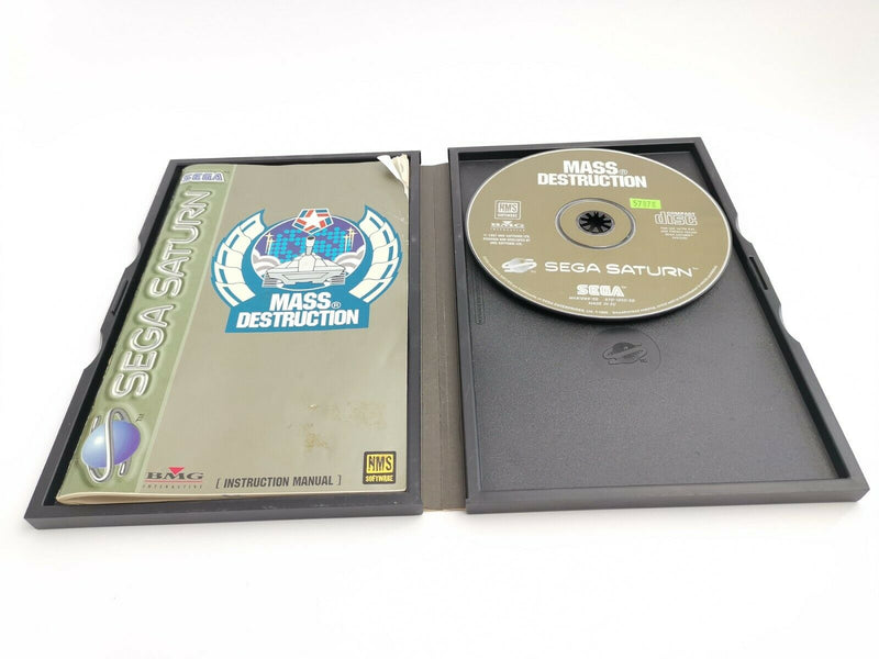 Sega Saturn Spiel " Mass Destruction " Pal | Ovp | Ss SegaSaturn