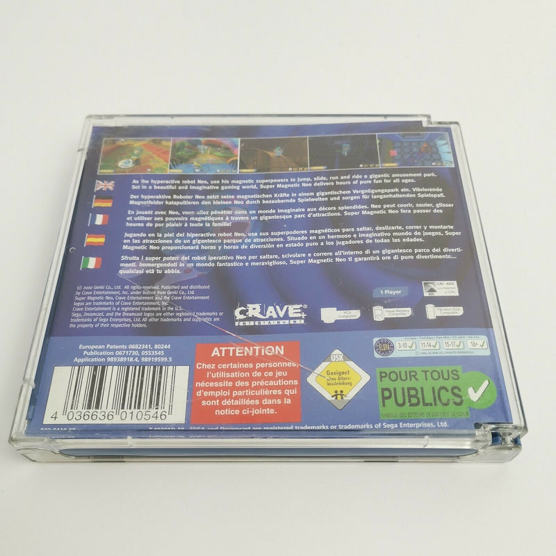 Sega Dreamcast Spiel " Super Magnetic Neo " DC | OVP | PAL