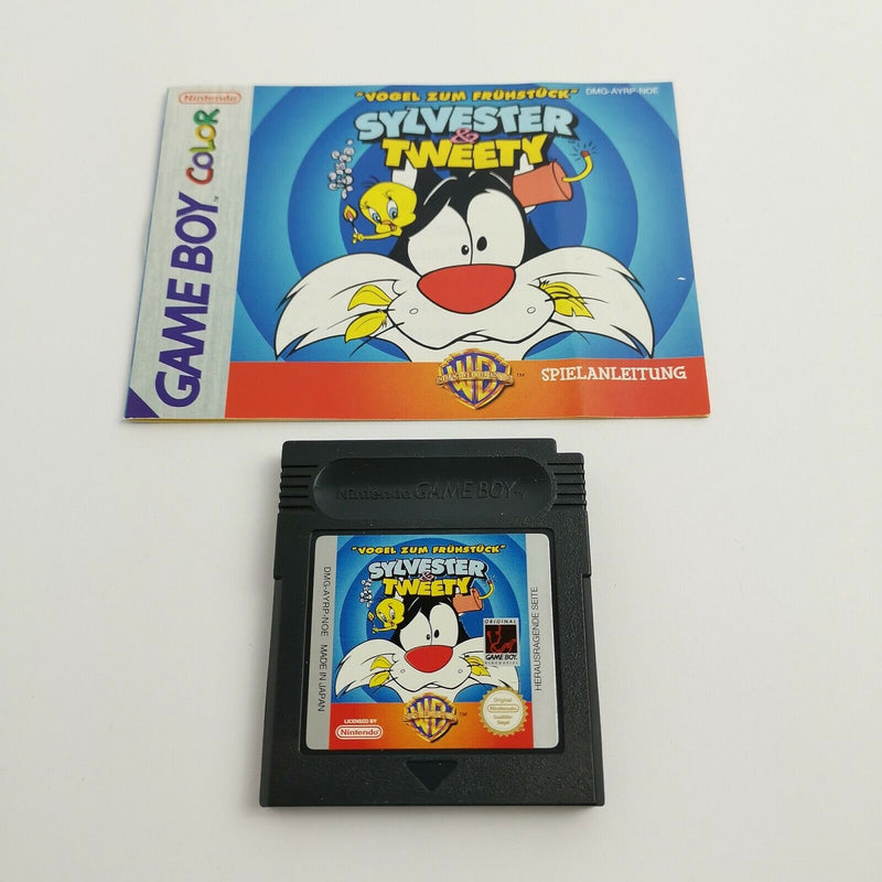 Nintendo Gameboy Color Spiel " Sylvester & Tweety " Game Boy Color GBC | OVP PAL