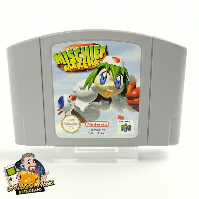 Nintendo 64 Spiel " Mischief Makers " N64 | Modul Cartridge | PAL EUR