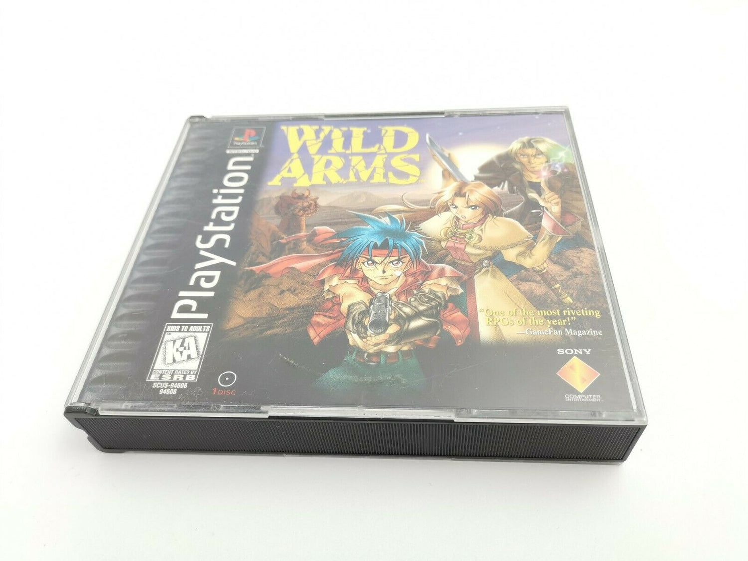 Sony Playstation 1 Spiel  Wild Arms  Ps1 Ovp NTSC
