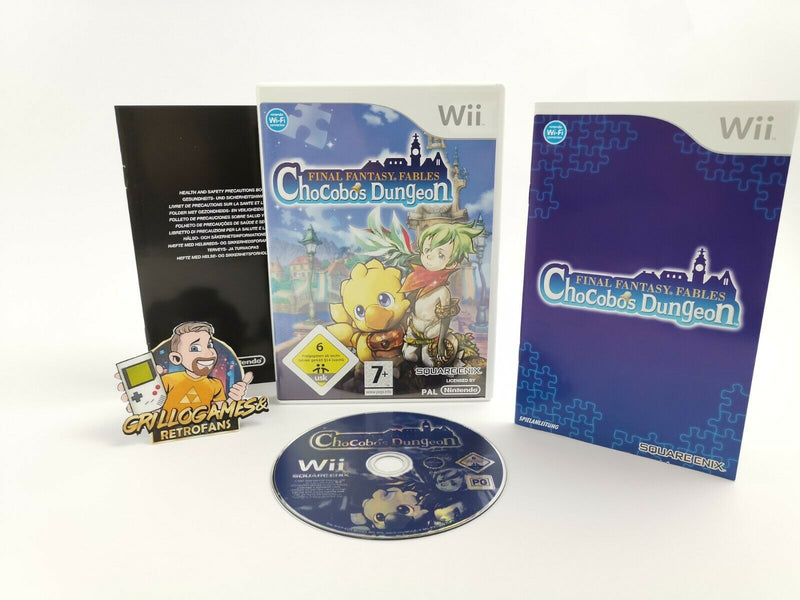 Nintendo Wii game "Final Fantasy Fables Chocobos Dungeon" Wii U |Pal |Ovp