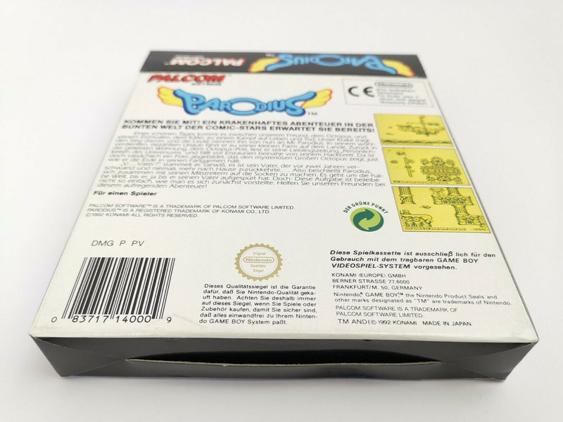 Nintendo Gameboy Classic Spiel " Parodius " Ovp | Pal | NOE-1 | Game Boy