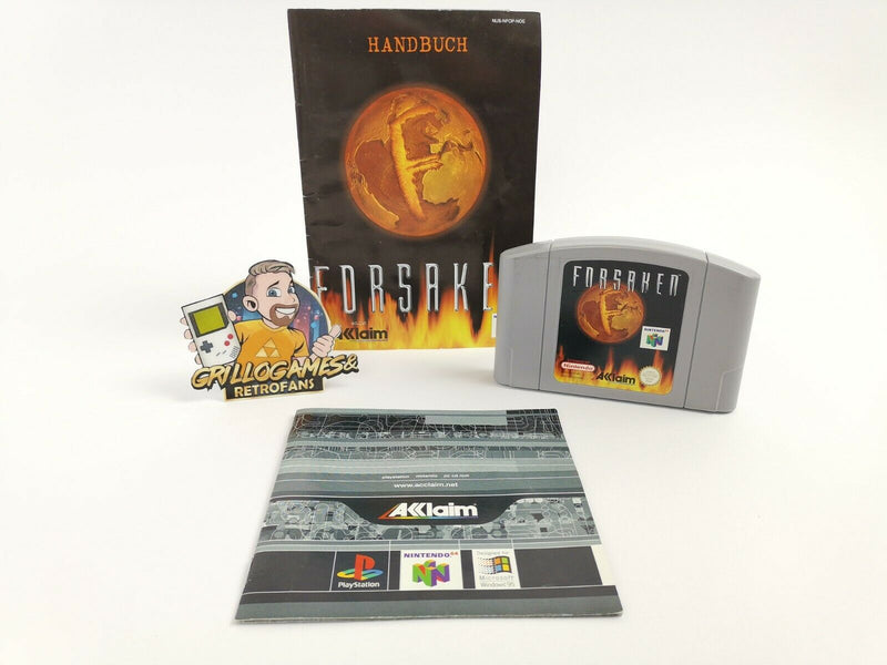 Nintendo 64 game "Forsaken" N64 | Module | PAL NOE