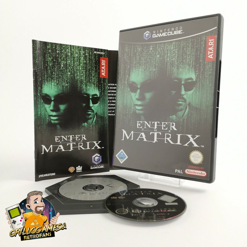 Nintendo Gamecube game "Enter The Matrix" GC GameCube | Original packaging | PAL Atari