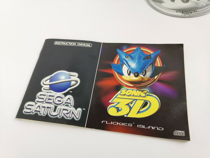 Sega Saturn Spiel " Sonic 3D " SegaSaturn | PAL | OVP Sonic The Hedgehog