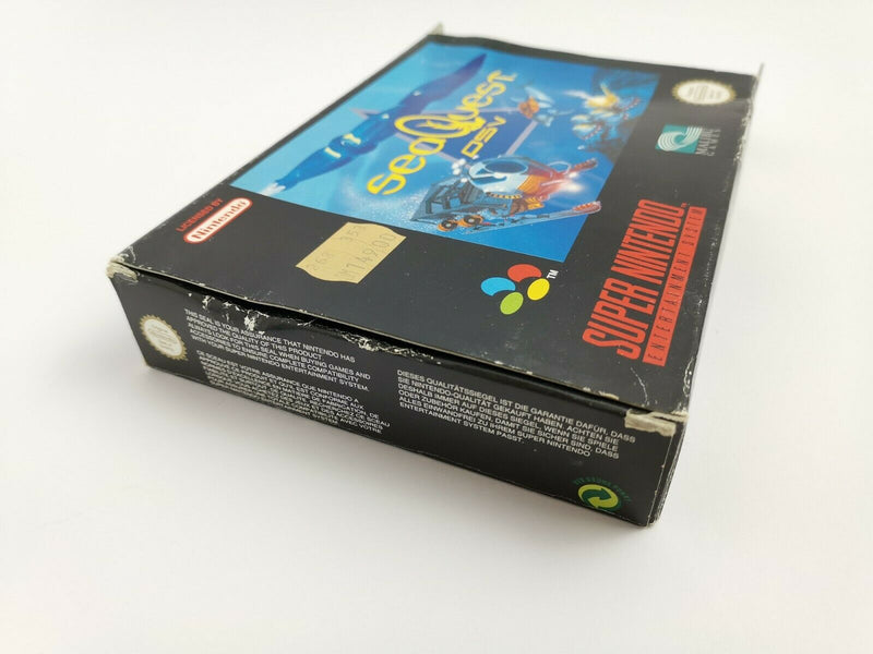 Super Nintendo Spiel " Sea Quest DSV " SNES | OVP | PAL EUR