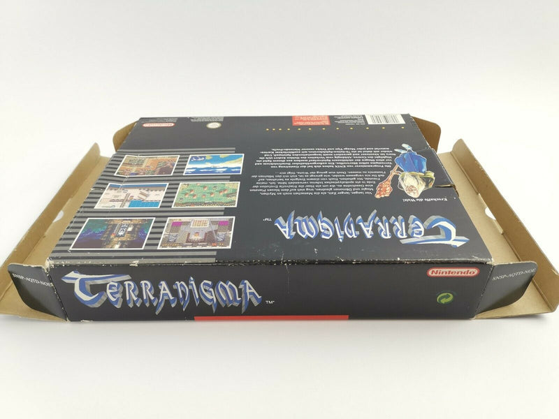 Super Nintendo game "Terranigma" Snes | Original packaging | Pal | Big box