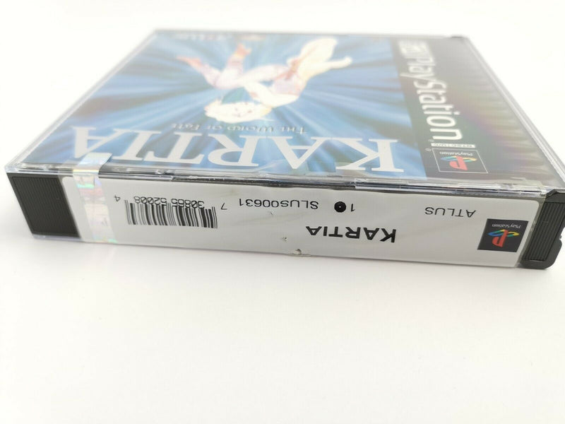 Sony Playstation 1 NTSC Spiel " Kartia The World of Fate " Ps1 | Sealed | Neu