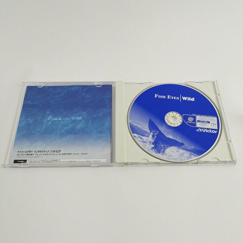 Sega Dreamcast game "Fish Eyes Wild" DC | NTSC-J Japan Japanese Ver. | Original packaging