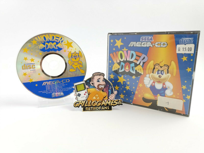 Sega Mega CD Spiel " Wonder Dog "  MegaCD | MC | Ovp | Pal | Wonderdog