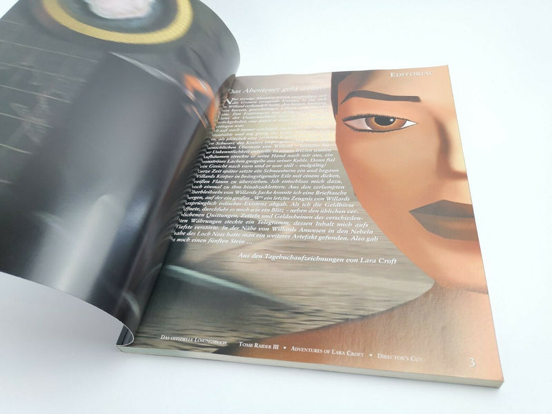 Tomb Raider III 3 Adventures of Lara Croft The Official Walkthrough Book |PS1 |Guide