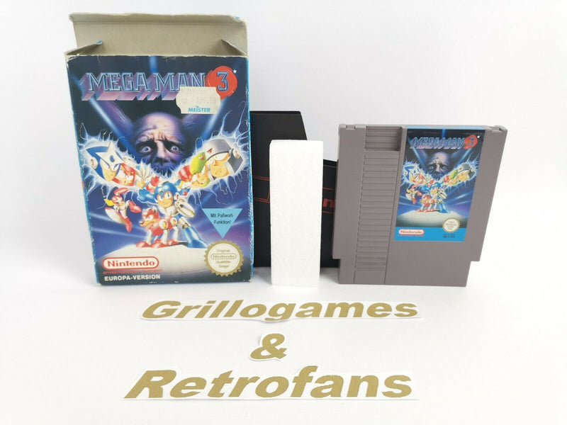Nintendo Entertainment System Spiel " Mega Man 3 " | NES | Ovp