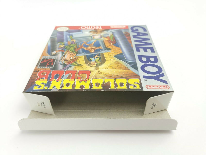 Nintendo Gameboy Classic Spiel " Solomon´s Club " Ovp | Ntsc | Usa