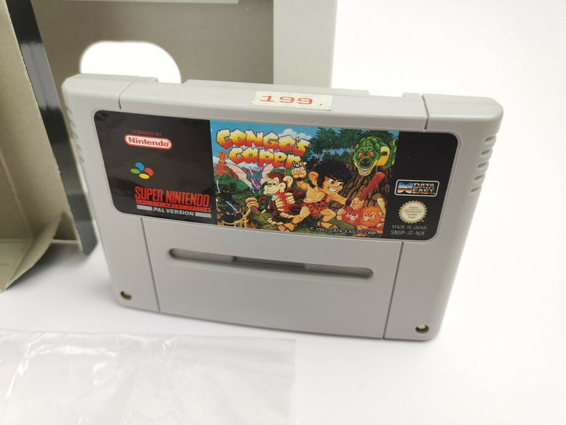 Super Nintendo Spiel " Congo´s Caper " | Snes | Ovp | Pal | Congos Caper