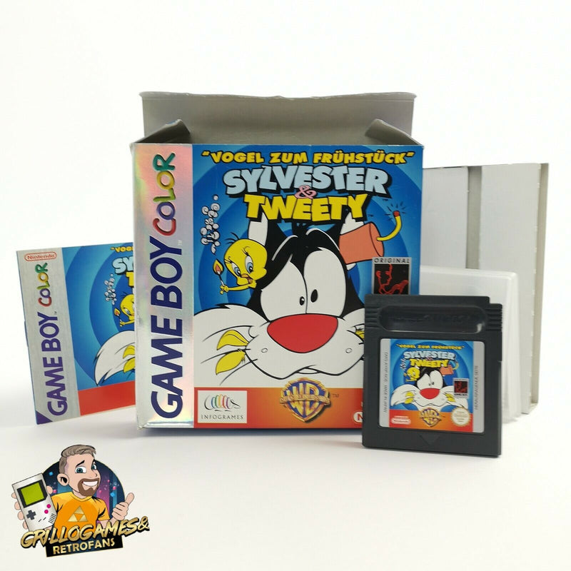Nintendo Gameboy Color Spiel " Sylvester & Tweety " Game Boy Color GBC | OVP PAL