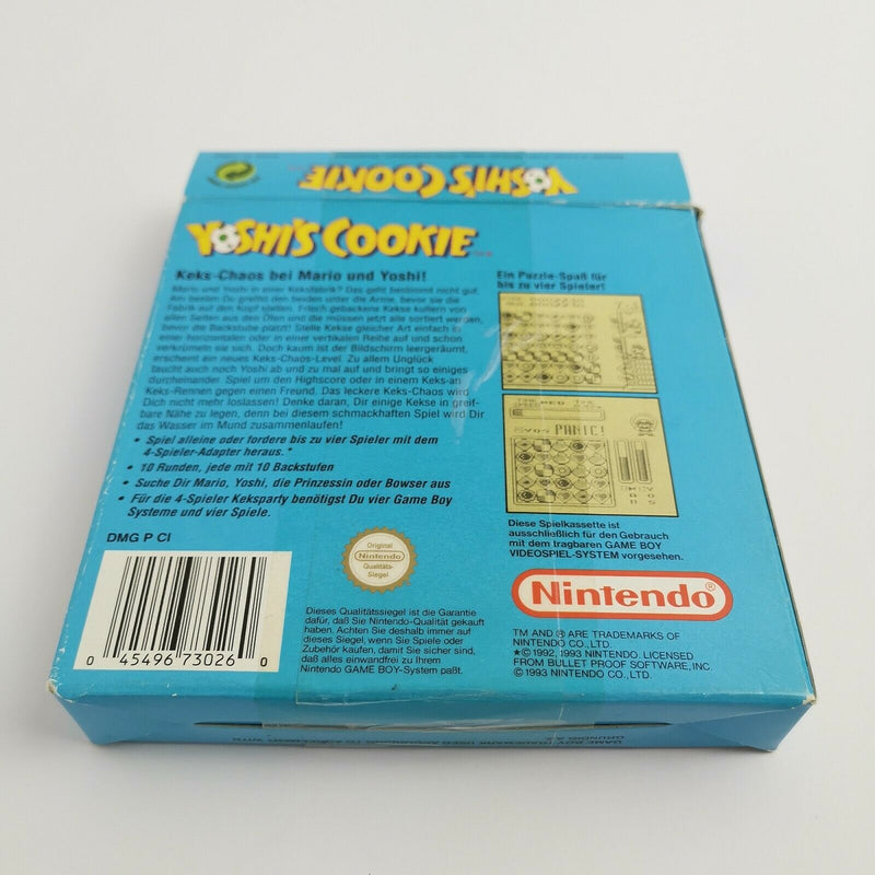Nintendo Gameboy Classic Game "Yoshi's Cookie" Game Boy GB | Original packaging | PAL NOE [2]