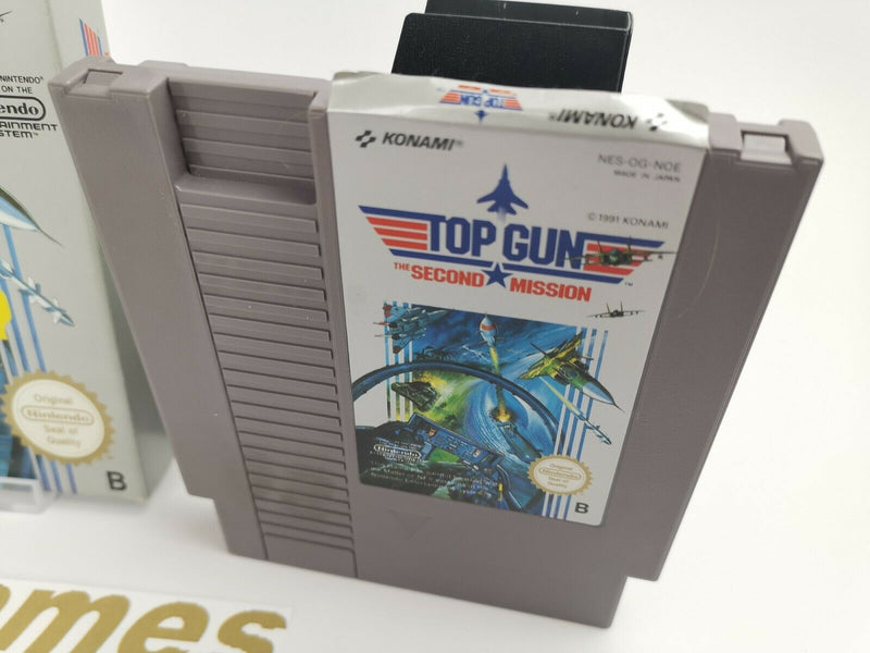 Nintendo Entertainment System " Top Gun The Second Mission " NES | Ovp | Pal