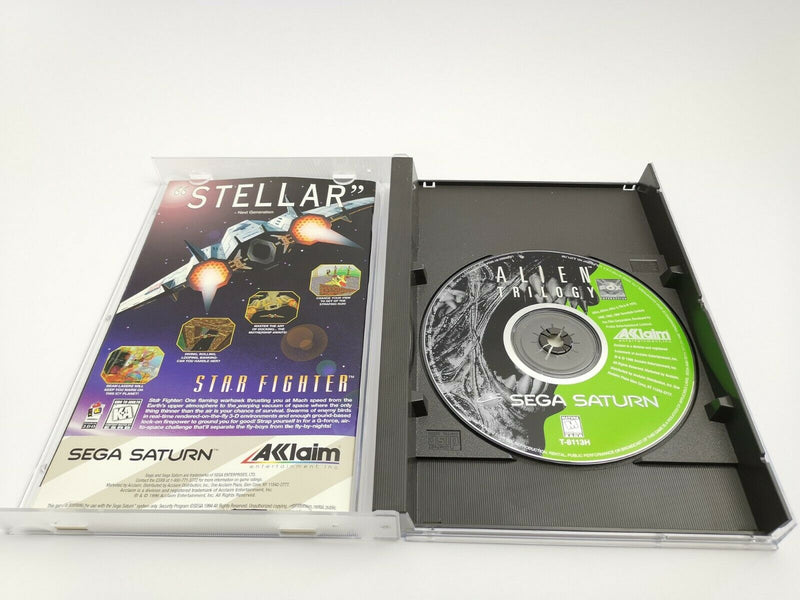 Sega Saturn Spiel " Alien Trilogy " Ntsc | Ovp | SegaSaturn Ss