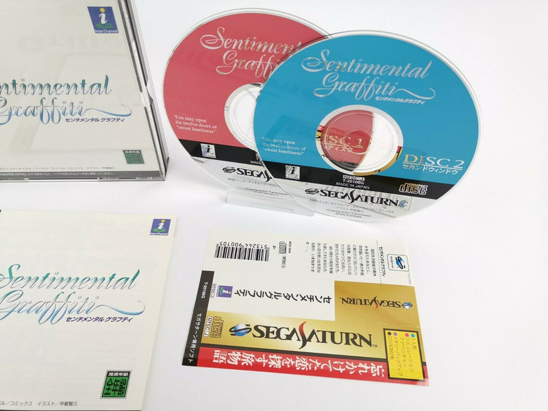 Sega Saturn Spiel " Sentimental Graffiti " | Ntsc-J | Ovp | Ss