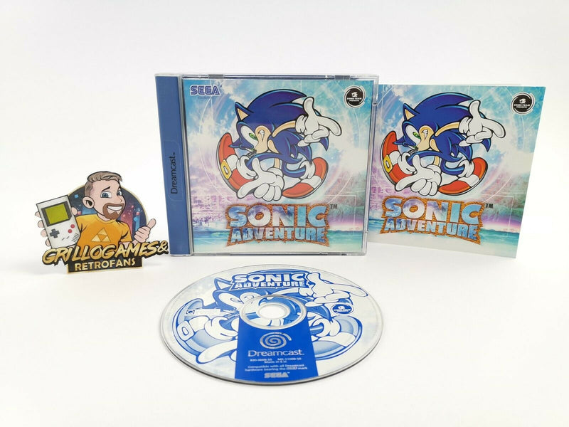 Sega Dreamcast Spiel " Sonic Adventure " DC | Ovp | Pal