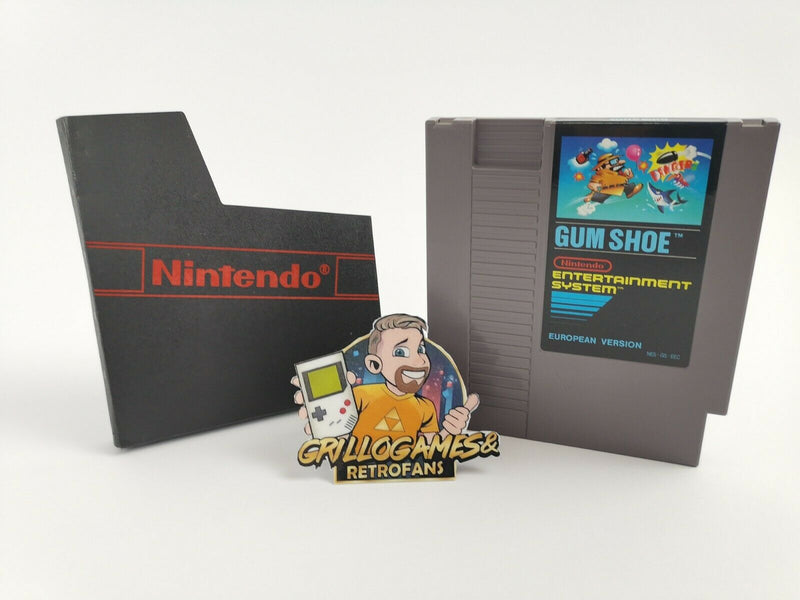 Nintendo Entertainment System Spiel " Gum Shoe " NES | Modul | PAL-B EEC