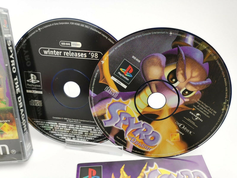 Sony Playstation 1 Game "Spyro The Dragon" PSX | PS One | Original packaging | Pal