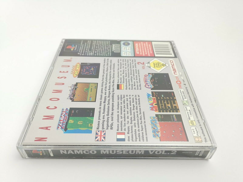 Sony Playstation 1 Game " Namco Museum Vol.2 " Ps1 | PSX | Original packaging | PAL