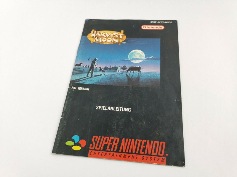 Super Nintendo Spiel " Harvest Moon " SNES | OVP | PAL NNOE