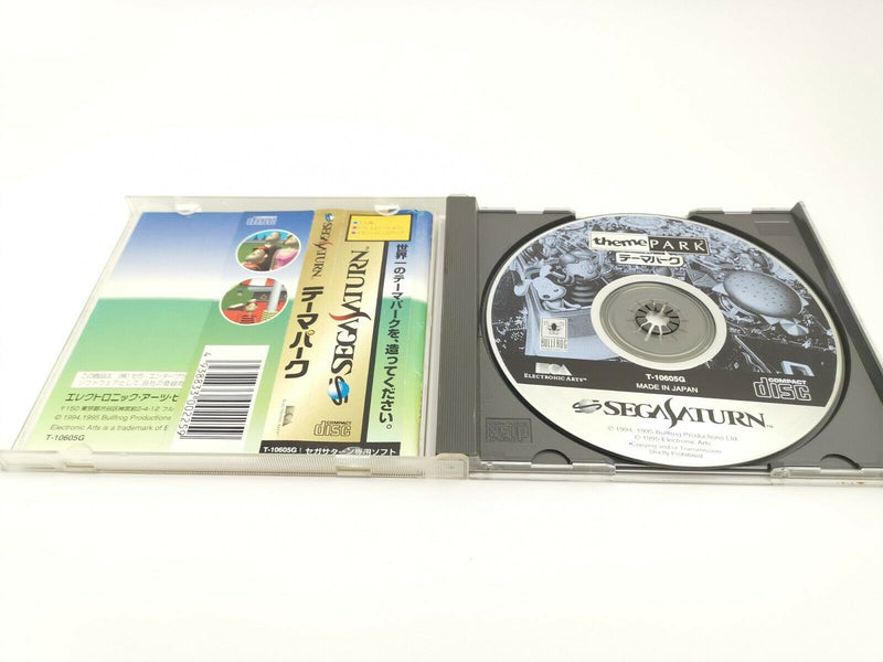 Sega Saturn game "Theme Park" Japan | Original packaging | Japanese | SegaSaturn