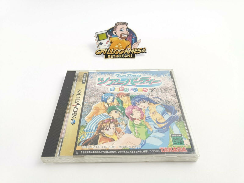 Sega Saturn Spiel " Tour Party " Japan | Ovp | jap. | SegaSaturn