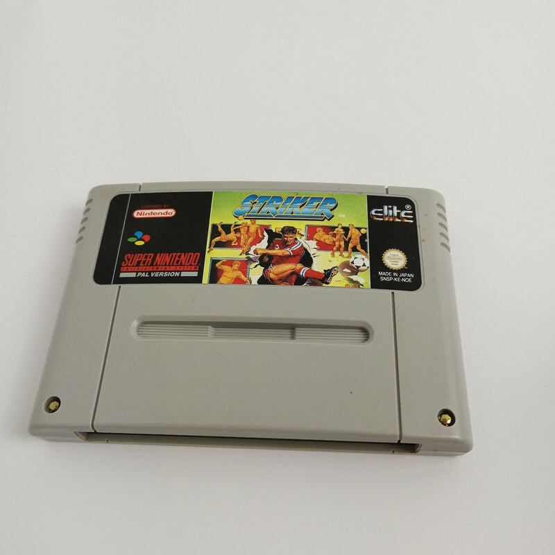Super Nintendo game "Striker" football SNES | Original packaging | PAL NOE [2]