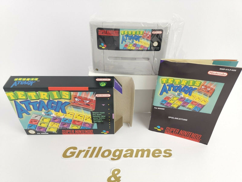Super Nintendo Spiel | " TETRIS ATTACK " | Snes | Ovp