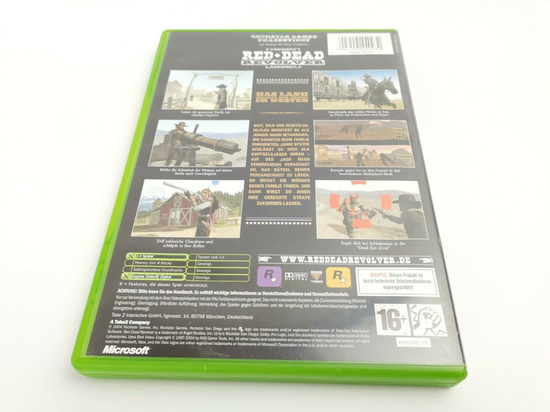 Microsoft Xbox Classic Spiel " Red Dead Revolver " Ovp | Pal