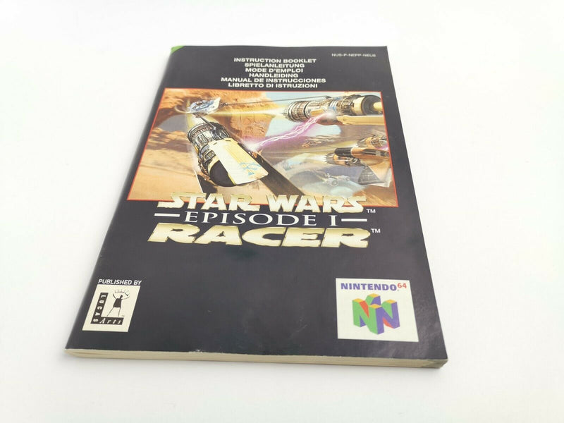 Nintendo 64 Spiel " Star Wars Episode 1 Racer " N64 | Ovp | Pal