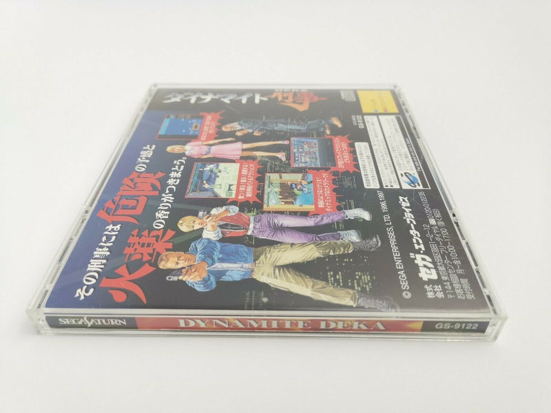 Sega Saturn Spiel " Dynamite Deka " SegaSaturn | NTSC-J Japan | OVP