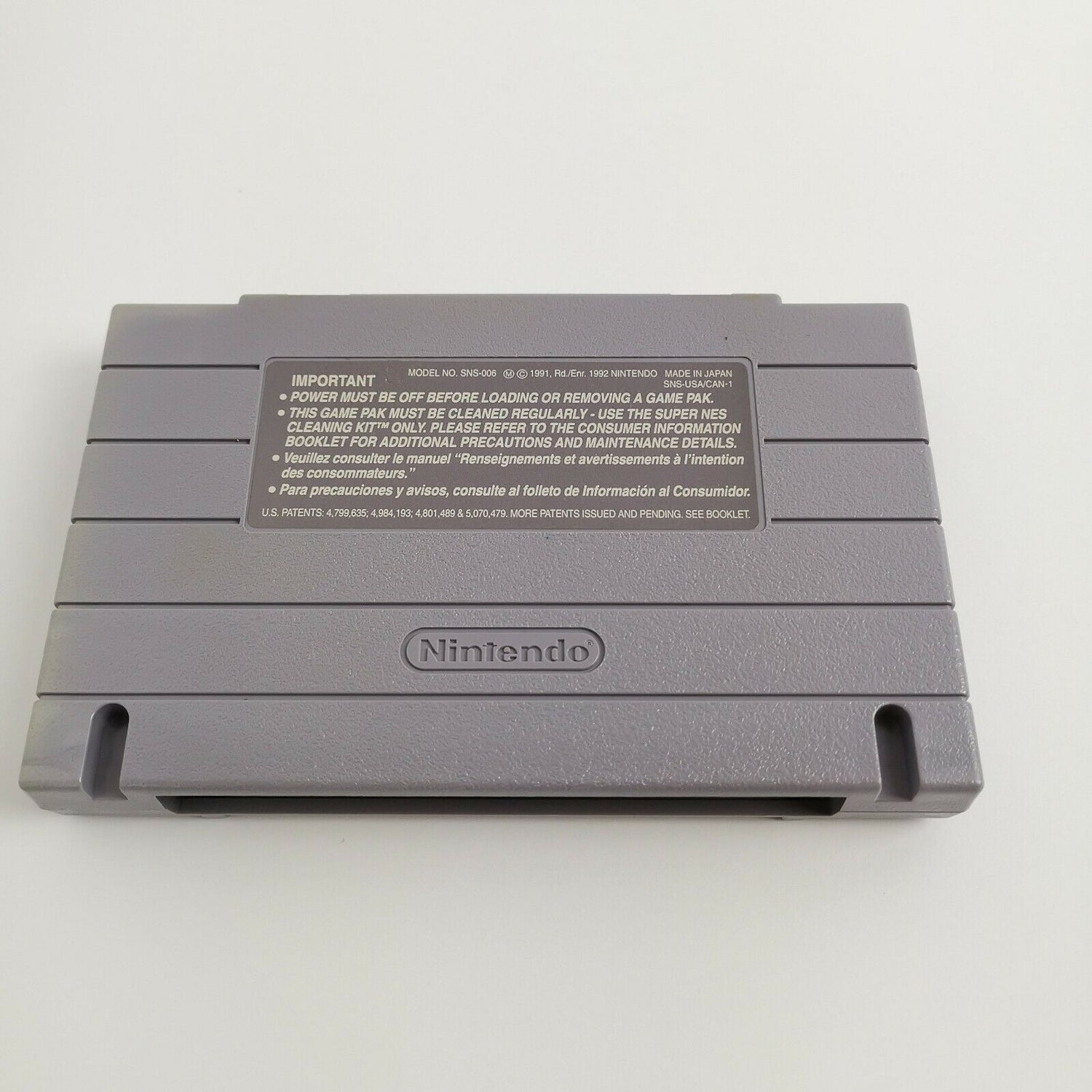 Super Nintendo game 