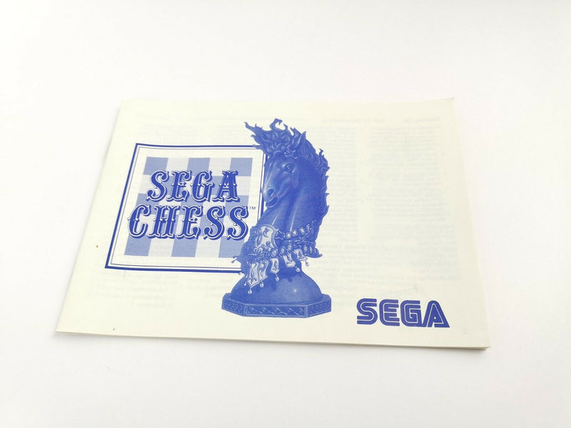 Sega Master System Spiel " Sega Chess " Ovp | Pal | MS