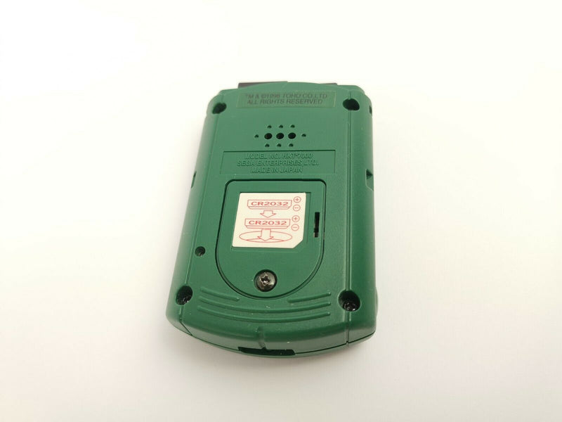 Sega Dreamcast Zubehör " Godzilla Speicherkarte Visual Memory Unit " Grün