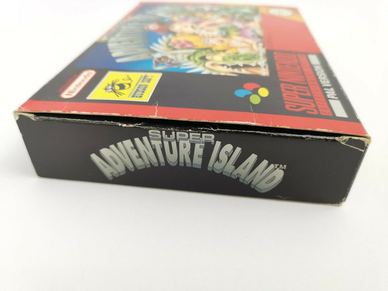 Super Nintendo Spiel " Super Adventure Island " Snes | Ovp | Pal | Cib |