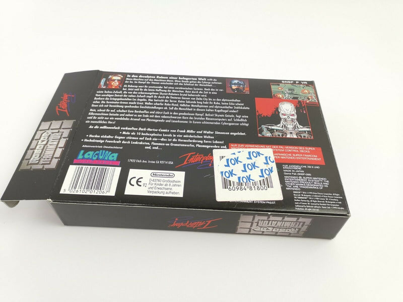 Super Nintendo Spiel " Robocop versus The Terminator " | Snes | Ovp | Pal | CIB