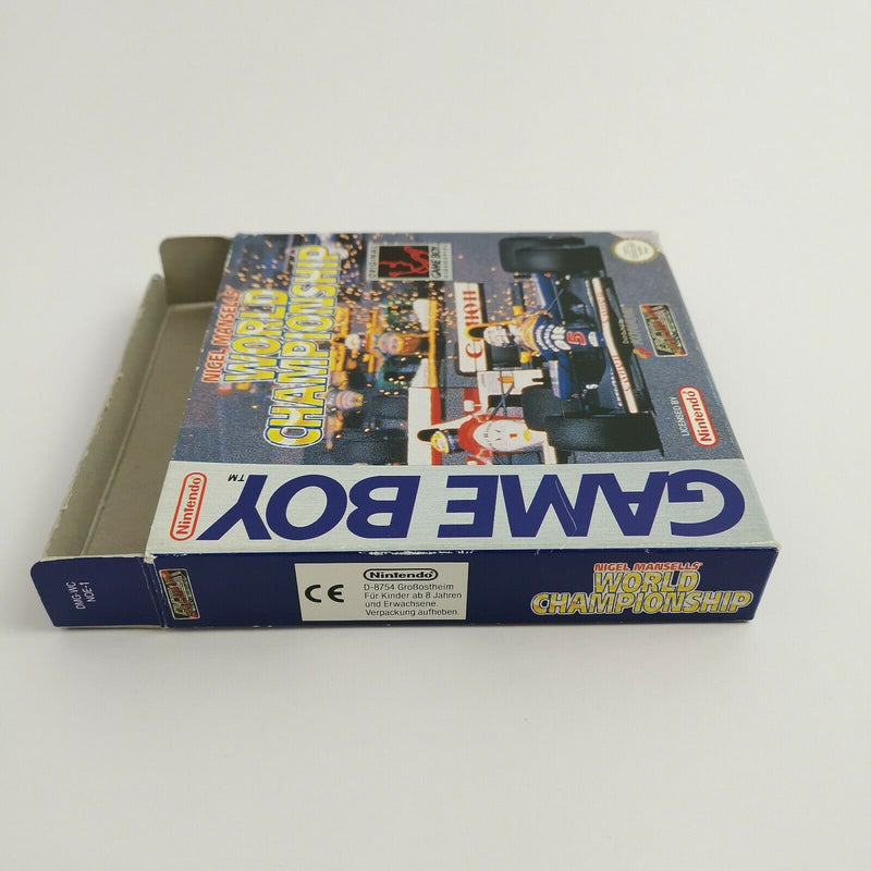 Nintendo Gameboy Classic Spiel " Nigel Mansell´s World Championship " OVP PAL