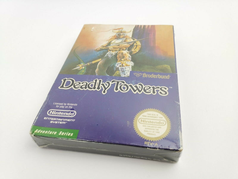 Nintendo Entertainment System Spiel " Deadly Towers " NES | OVP | REV-A