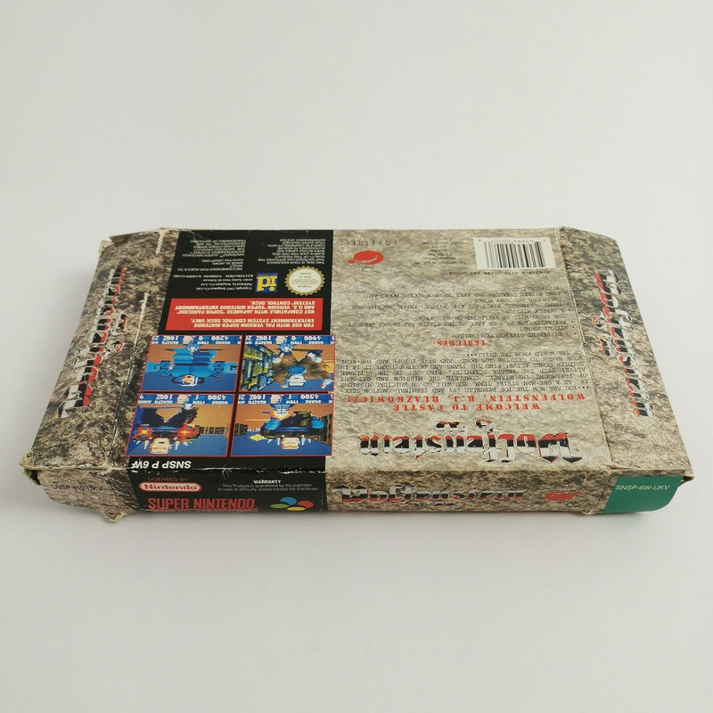 Super Nintendo game "Wolfenstein 3D" SNES | Original packaging | PAL version UKV