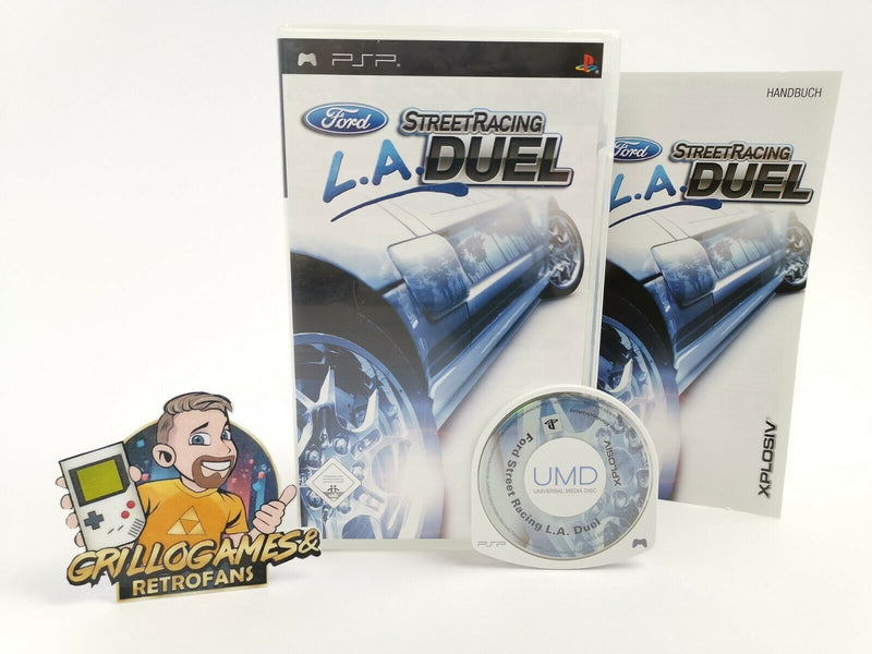 Sony Playstation Portable Game "Ford Street Racing LA Duel" Psp | Original packaging | Pal